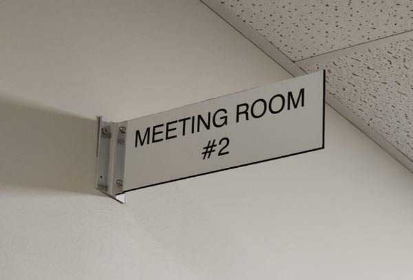 Wayfinder signage sample