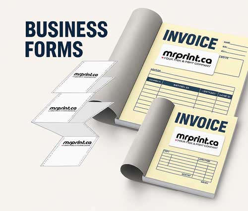NCR Business Forms Printing Mr Print